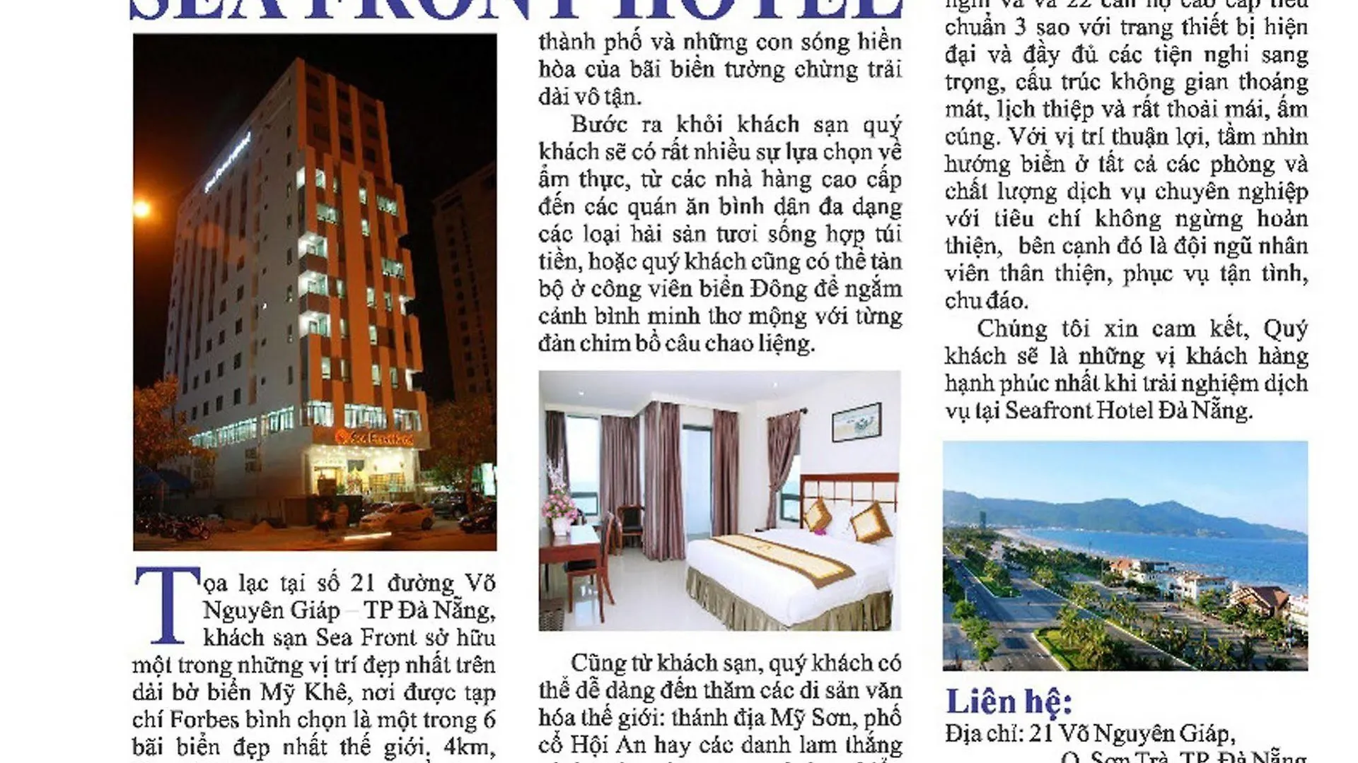 Sea Front Hotel Da Nang